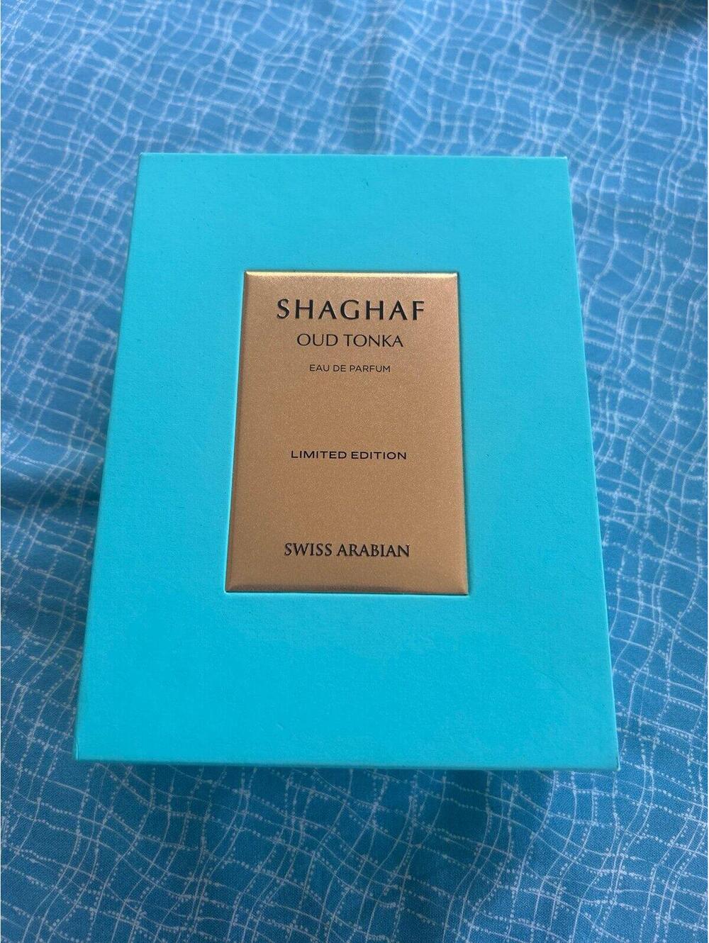 D126 shaghaf oud tonka eau de parfum limited edition Swiss Arabian eau de parfum